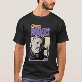 Camisa Kenny Rogers estilo vintage Kenny Rogers 80