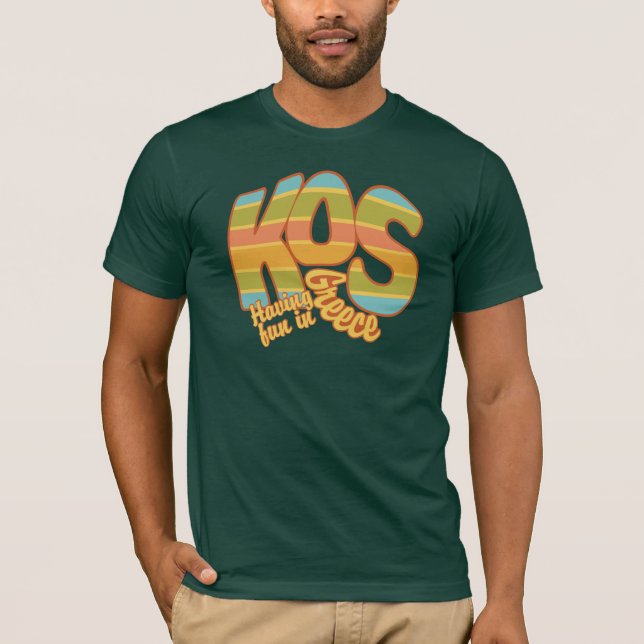 Camisa KOS Grecia - elegir estilo y color (Anverso)