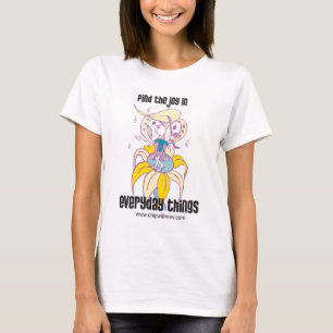 Camisa L de la mariposa