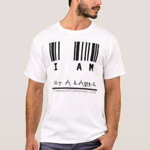 Camisa - la etiqueta de los hombres blancos