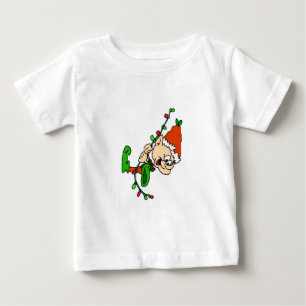 Camisa larga de Sleave del niño del navidad del