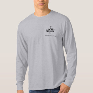 Camisa larga del logotipo de la manga NMTU