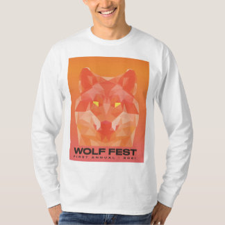 Camisa larga del Wolf Fest 2021 - logo en la parte