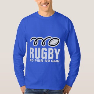 Camisa larga el   del rugbi de la manga ningún