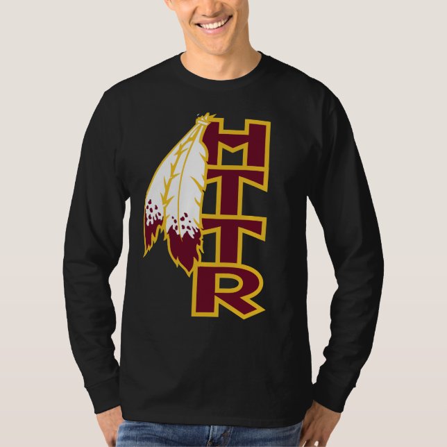 Camisa larga para hombre de la manga HTTR (Anverso)