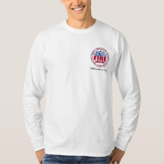 Camisa Largo-envuelta coalición del FUEGO