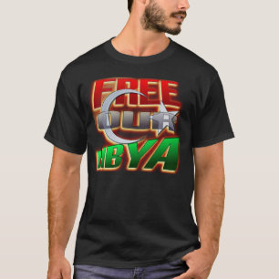 Camisa libre de la revolución de Libia