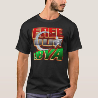 Camisa libre de la revolución de Libia