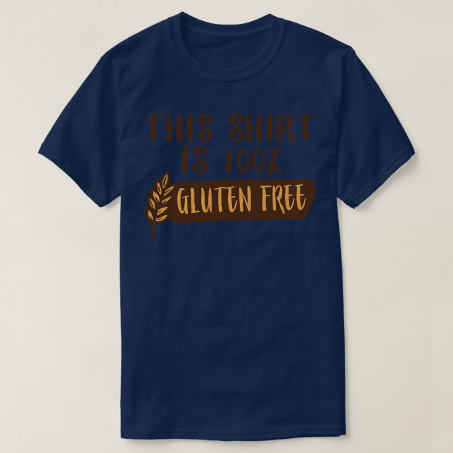 Camisa libre Gluten 1 (Diseño del anverso)