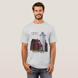 Camisa ligera del faro de 40 millas Point