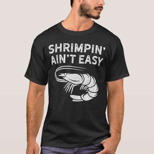 Camisa ligera fácil de BJJ Shrimpin Aint para Jiu (Anverso)