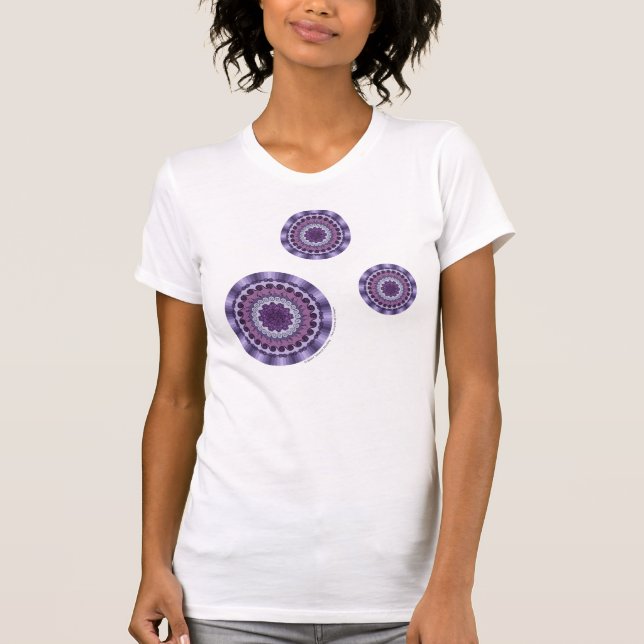 Camisa ligera para mujeres de Wind Mandala (Anverso)