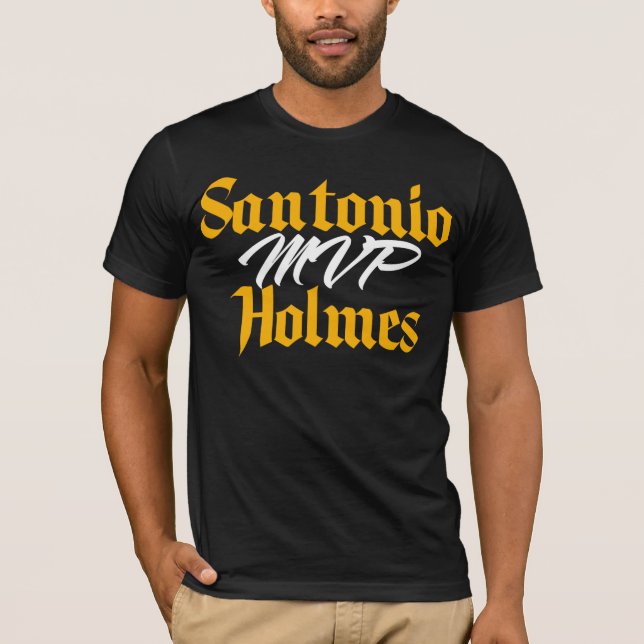 Camisa limitada del MVP de Santonio Holmes (Anverso)