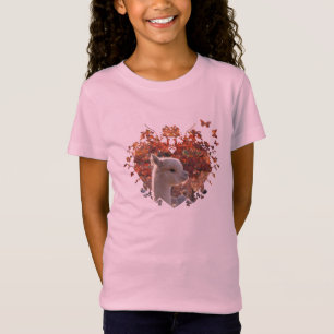 Camisa linda de la alpaca de los chicas