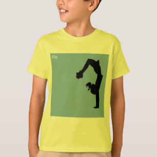 Camisa linda de la gimnasia del iFlip