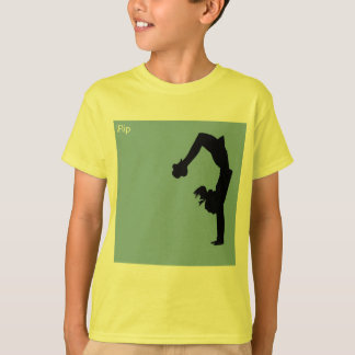 Camisa linda de la gimnasia del iFlip