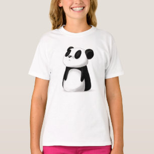 Camisa linda de la panda para los niños