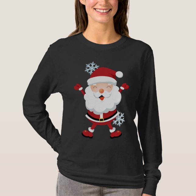 Camisa linda de Santa - adolescencias y tamaños (Anverso)