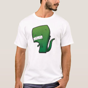 Camisa linda del carácter de T-REX