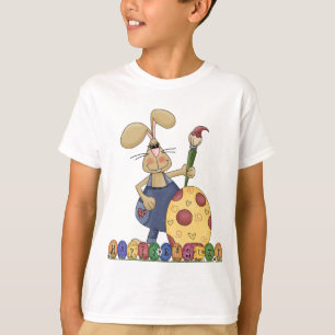 Camisa linda del conejito para los niños