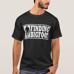 Camisa linda del logotipo de BIGFOOT QUE ENCUENTRA