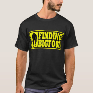 Camisa linda del logotipo de BIGFOOT QUE ENCUENTRA