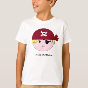 Camisa linda del personalizado del pirata del KRW