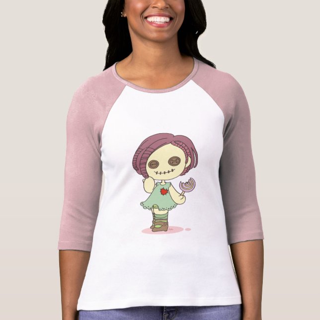 camisa linda del zombi (Anverso)