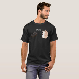 Camisa linda divertida del chiste del erizo