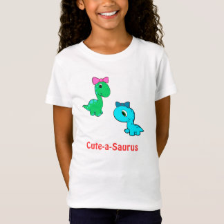 Camisa Linda-uno-saurus de los niños para los