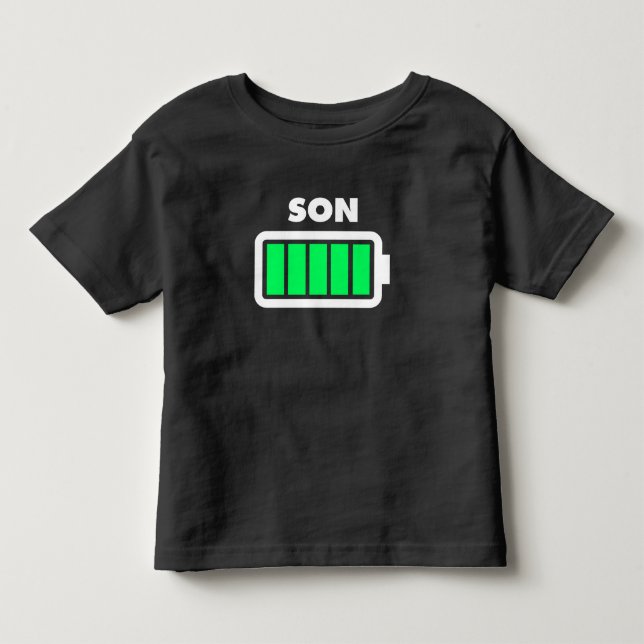 Camisa llena de la batería del hijo (Anverso)