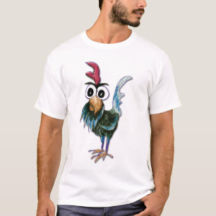 Camisa loca del gallo