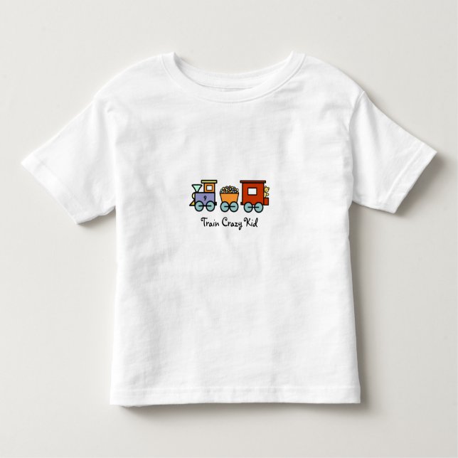Camisa loca del niño del tren - Gumballs y Caboose (Anverso)