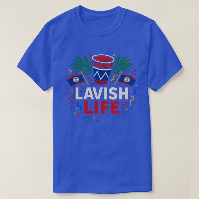 Camisa Lujosa Edición Carnaval Beliceño (Diseño del anverso)