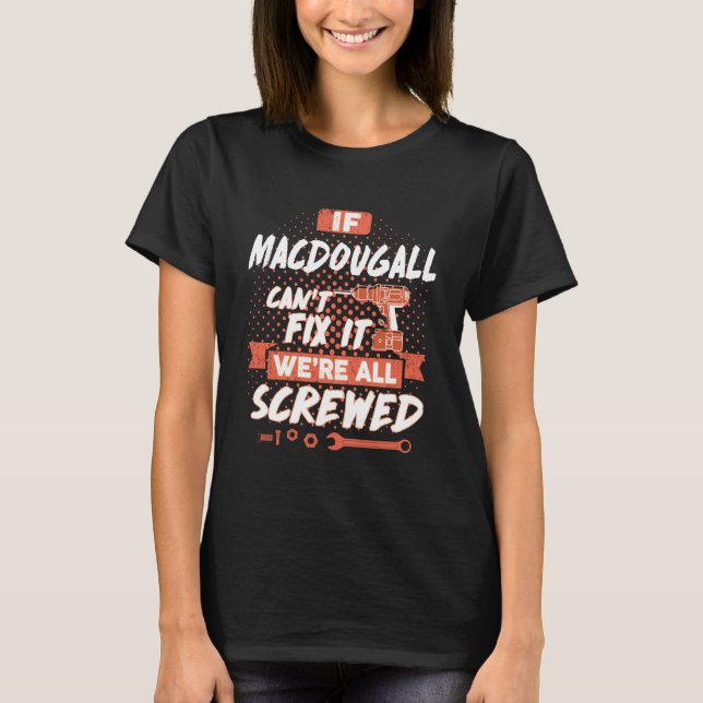 Camisa MACDOUGALL, camisas divertidas MACDOUGALL (Anverso)