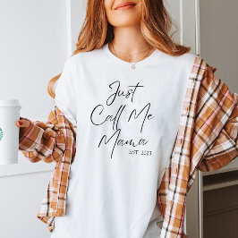 Camisa Madre Personalizada, Camisa Madre Nueva