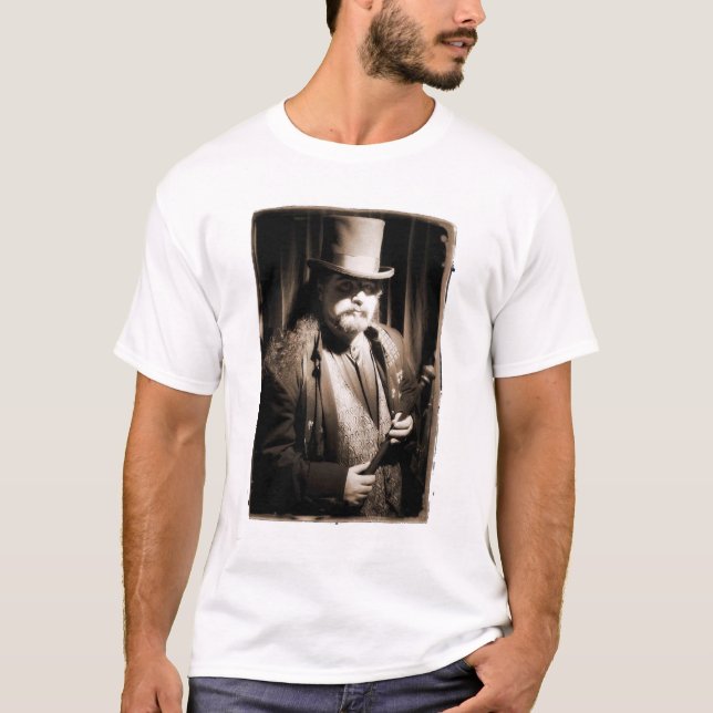 Camisa mágica del tono de la sepia de Santiago (Anverso)