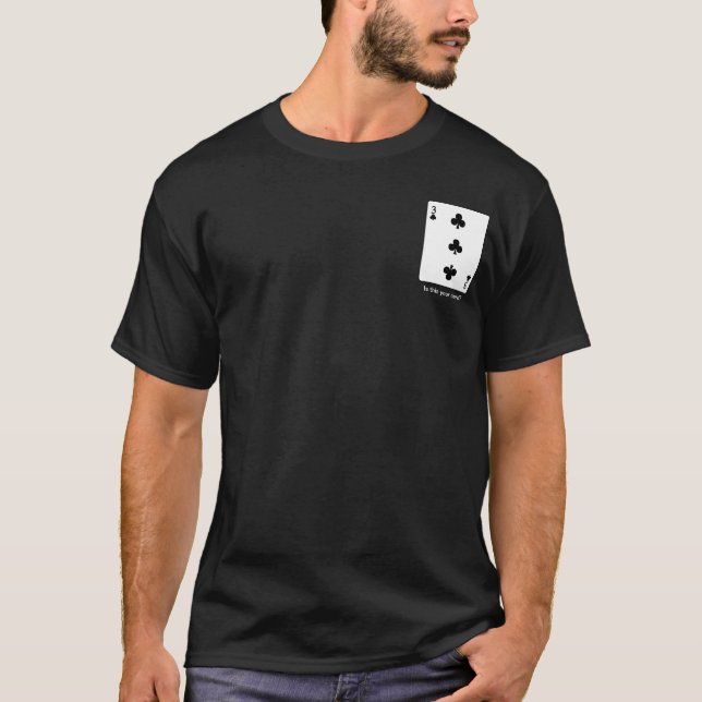 Camisa mágica del truco de cartas (Anverso)