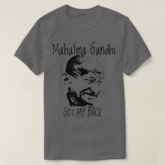 Camisa Mahatma Gandhi  (Diseño del anverso)