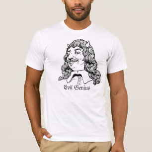 Camisa malvada del genio de Descartes