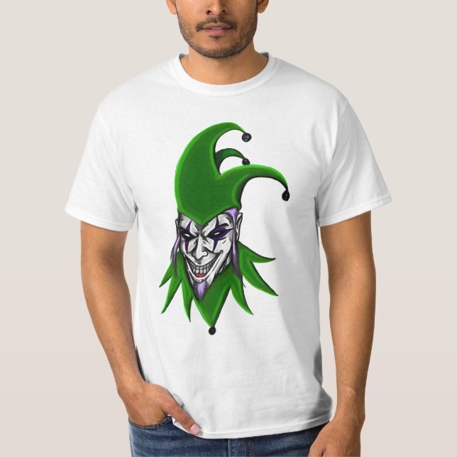 Camisa malvada del payaso del bufón (Anverso)