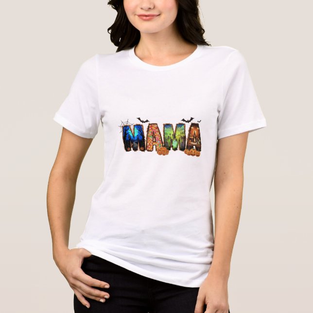 Camisa MAMA de Halloween (Anverso)