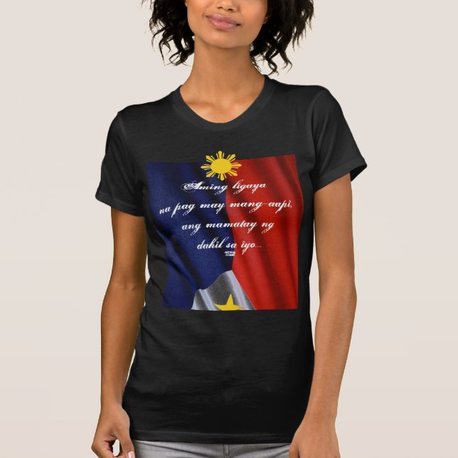 camisa mamatay del sayo del dahil del ng del ANG (Anverso)