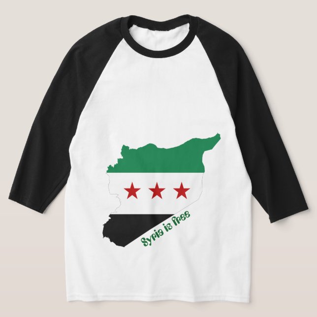 camisa - mapa libre de siria (Distribución)
