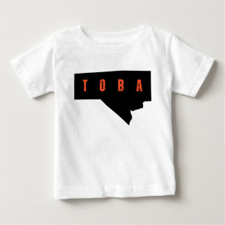 Camisa Mapa Tipografía Negrita de Manitoba