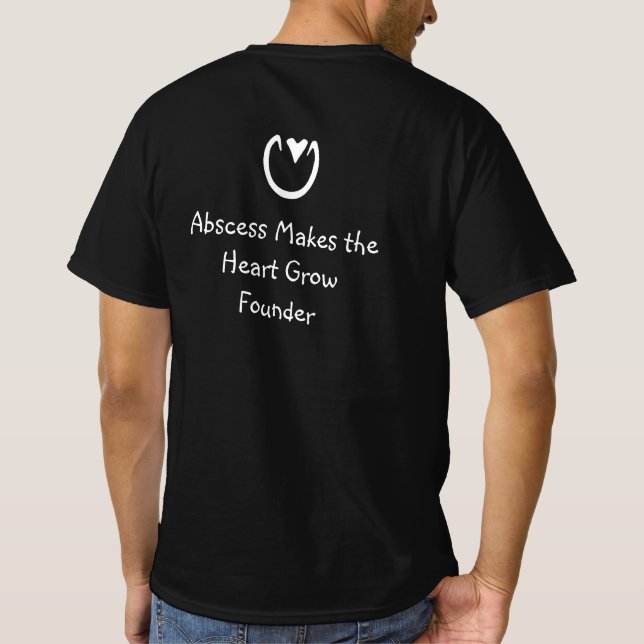 Camisa masculina - humor más fresco (Reverso)