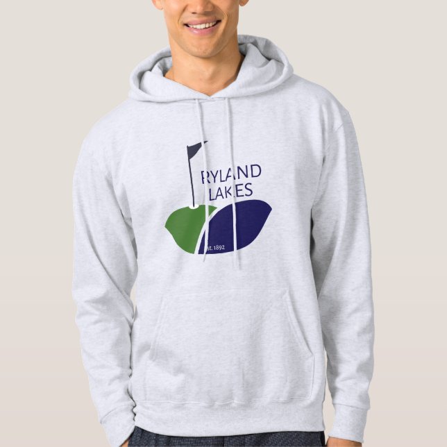 Camisa masculina - Logotipo moderno de lago (grand (Anverso)