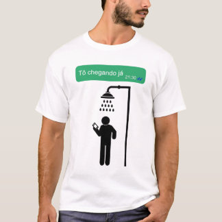 Camisa masculina Whatsapp mensagem