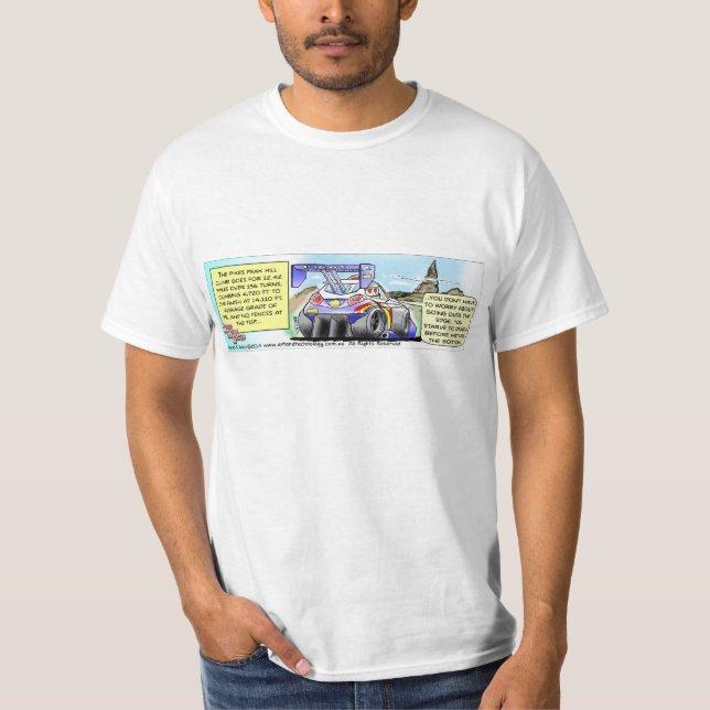 Camisa máxima del dibujo animado de la subida de (Anverso)