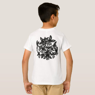 Camisa Meadow Rue Montessori Logo en la parte tras